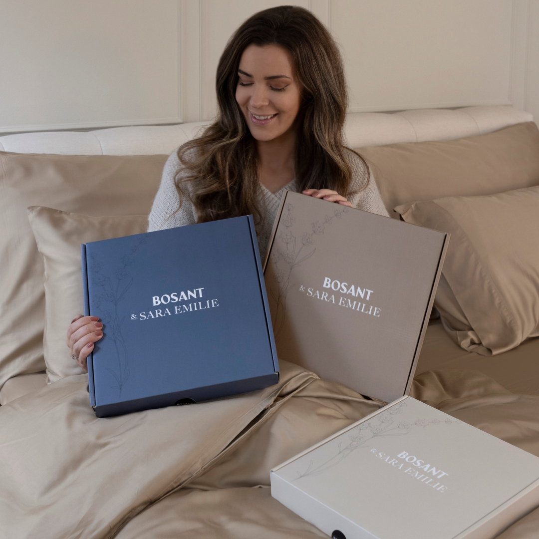 Karamellbraunbett Set (Sara Emilie)