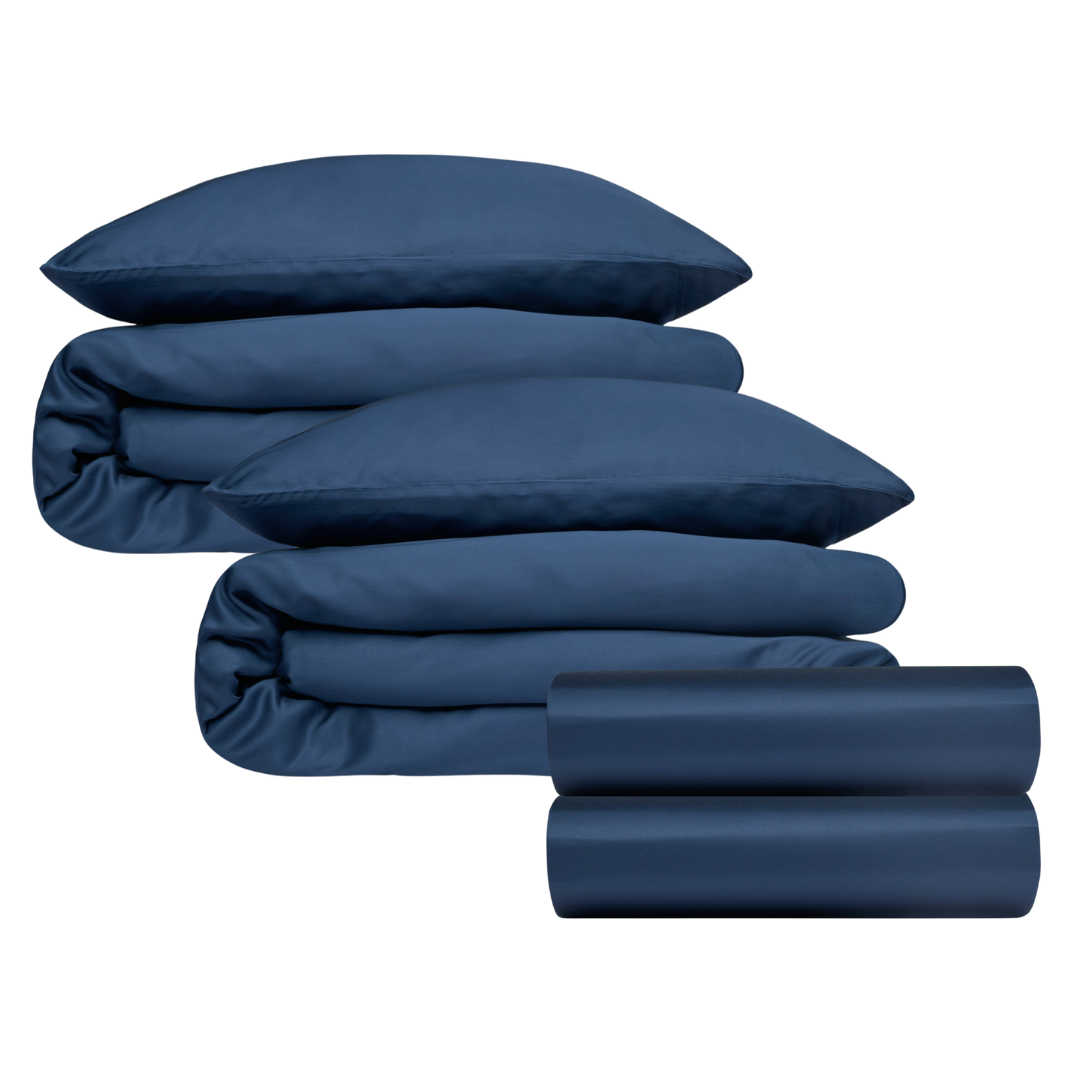 Paketgeschäft: Marineblaues Bett Kit