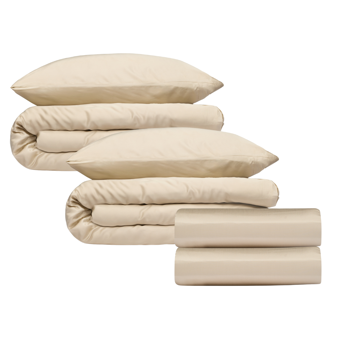 Paketgeschäft: Beige Betten